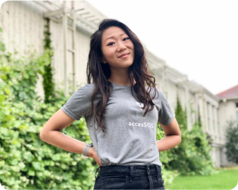 access S O S founder, Gabriella Wong